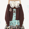 Hollow Out Long Sleeve Lolita Cardigan Multicolors - image 38