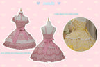 Shibuya Honey - Plus Size Sweet Lolita Plaid OP & JSK Dress - image 6