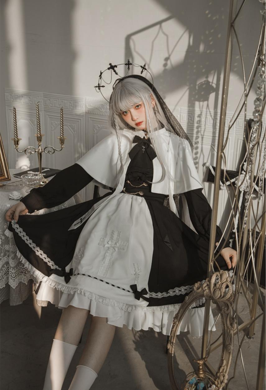 Holy Academy Gothic Prince Lolita Skirt Set - image 57