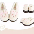 Rabbit Fur - Sweet Lolita Shoes Plush Rabbit Winter Lolita Shoes - image 12