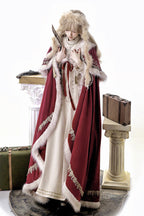 Royal Coronation - Sweet Lolita Dress, Cape & Full Set - image 10