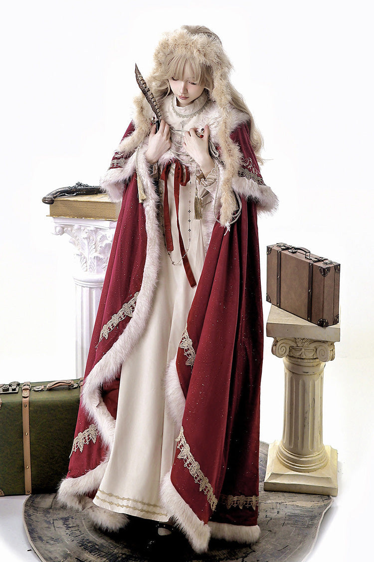 Royal Coronation - Sweet Lolita Dress, Cape & Full Set - image 10