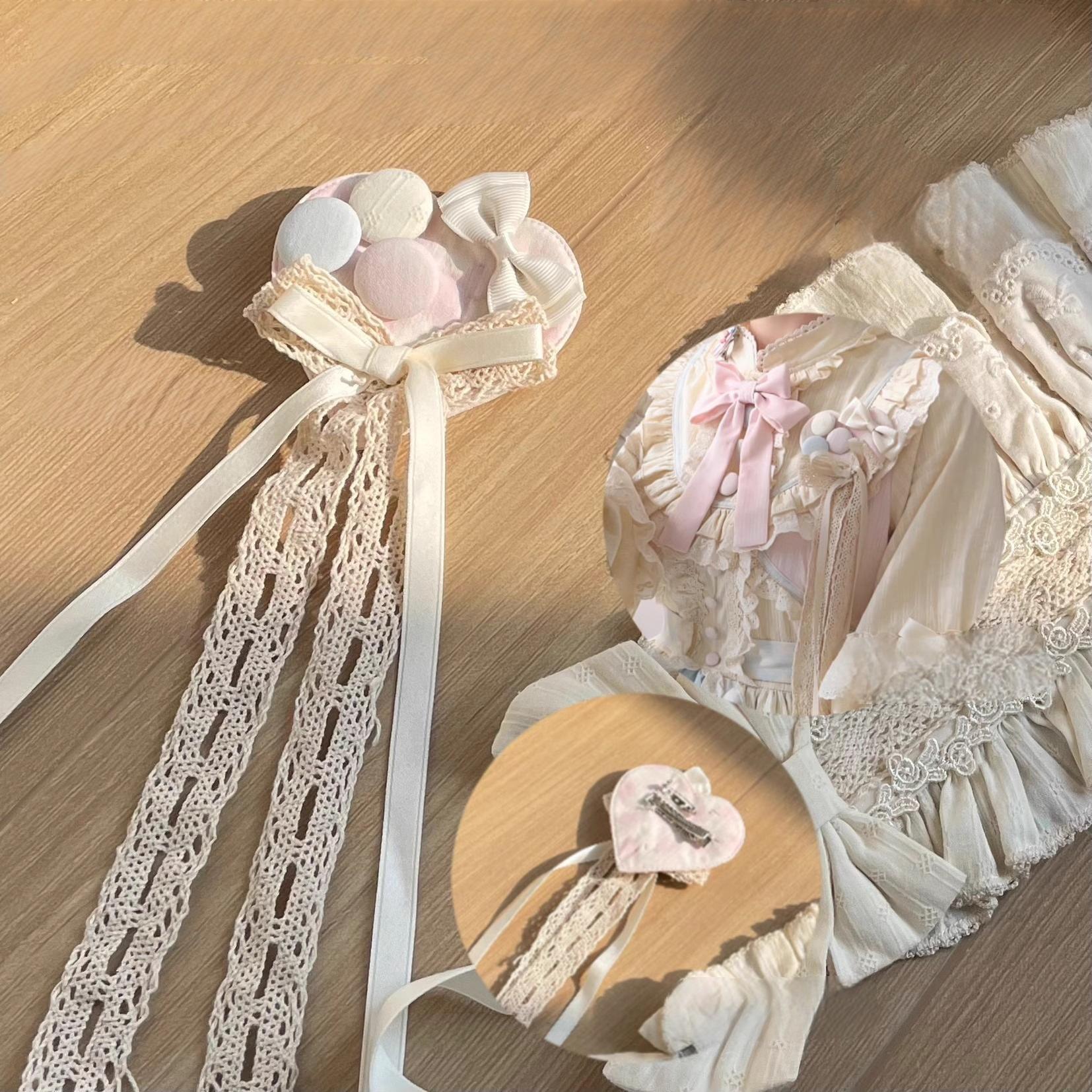 Dreamy Macaron - Sweet Lolita JSK Dress Solid Color Shirt - image 21