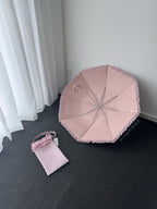 Raven and Lace Classic Lolita Foldable Ruffle Parasol - image 24