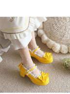 Rainbow Yana - Sweet Lolita Shoes, Lace & Bow Design - image 24