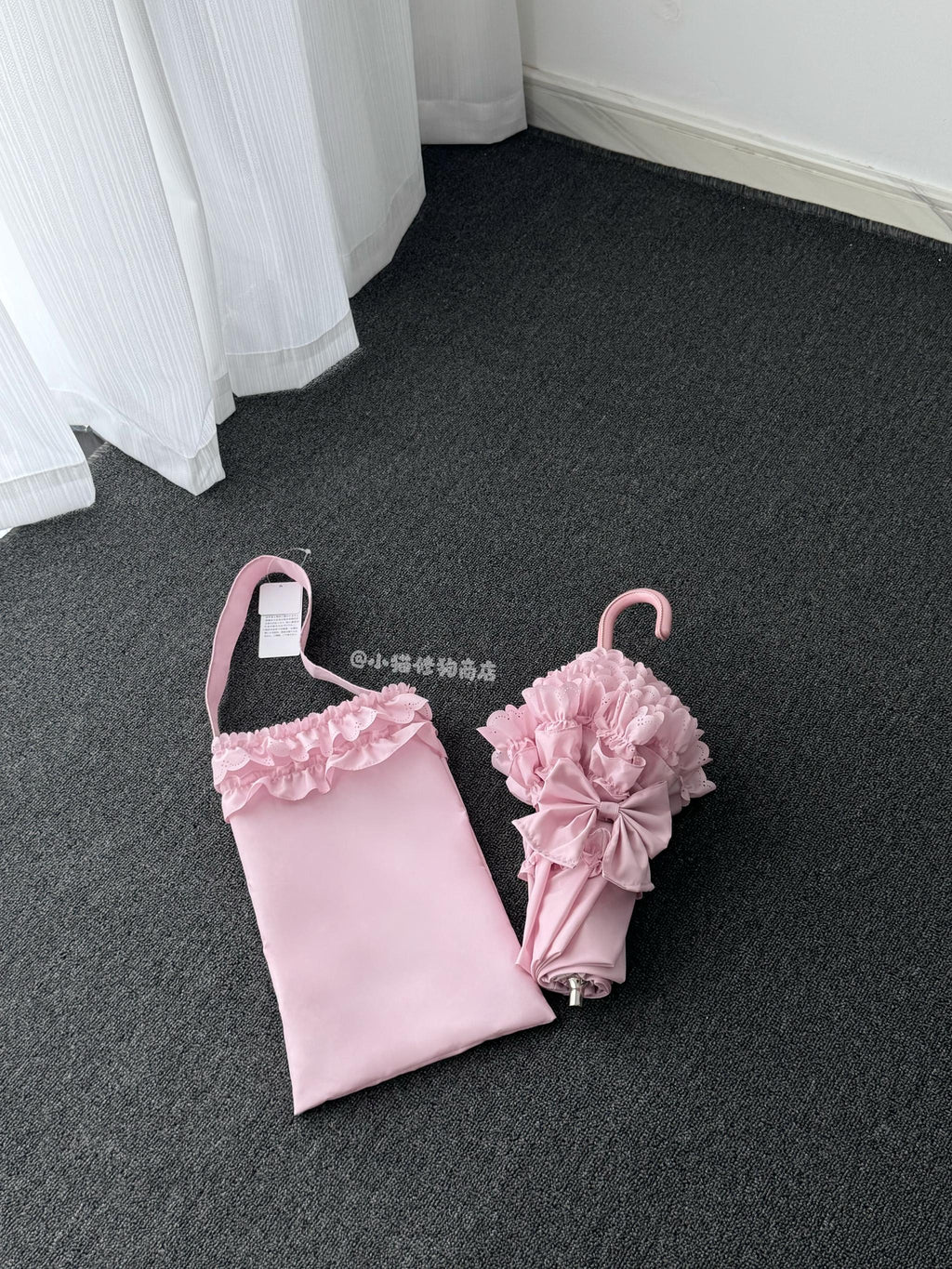 Raven and Lace Classic Lolita Foldable Ruffle Parasol - image 31