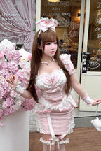Little Nurse - Sweet Lolita Skirt Set - image 9