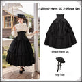 Blake - Boning Gothic Lolita Mermaid Skirt, Lifted-hem SK and Accessories - image 23