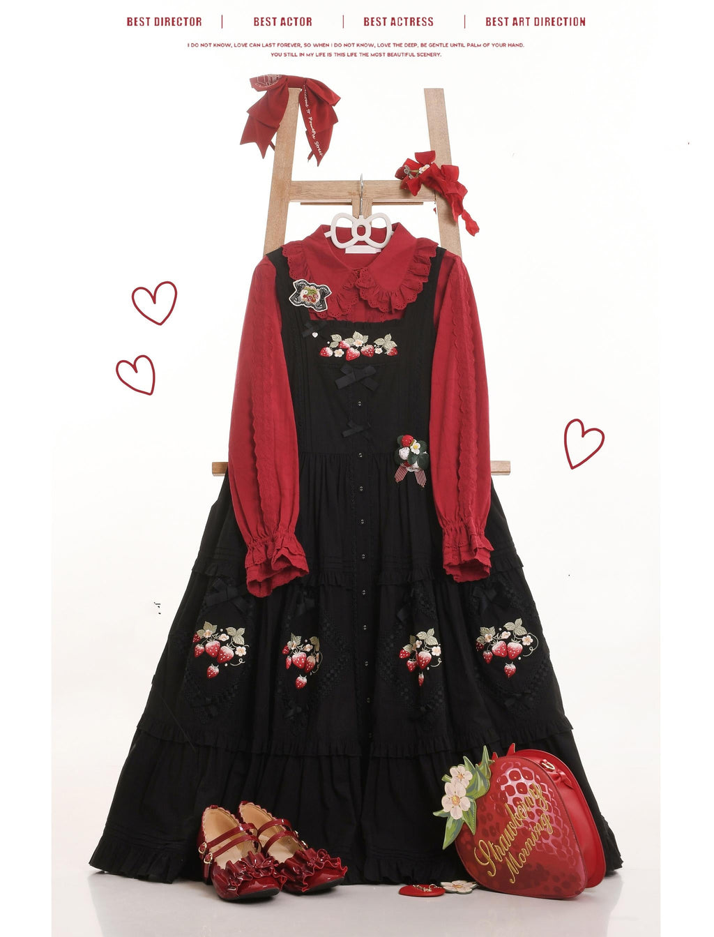 Lily - Kawaii Lolita Blouse Soft Girl Bubble Puff Sleeve - image 23