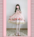 Clock Encounter - Summer Lolita JSK Dress - image 7