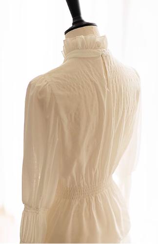 Misty Forest Elegant Vintage Lolita Fishbone Long Skirt and Vest - image 24