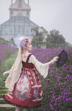 Gothic Lolita Veil with Double-Layer Lace Headdress - image 9