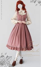 North of the Forest Classic Lolita Striped Vest and Skirt Set - image 11