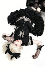 Bengal Cat Gothic Lolita Blouse Vest Skirt and Accessories Set - image 1