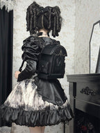 Skull Tombstone - Gothic Ita Shoulder Bag - image 10