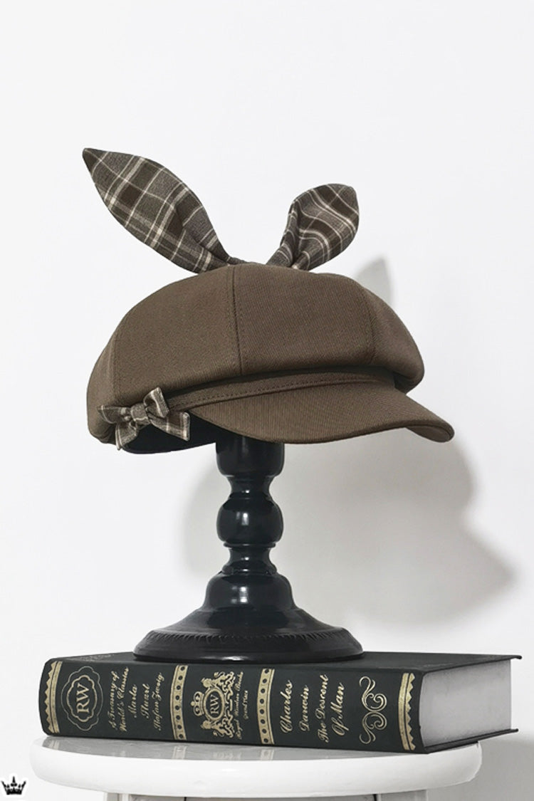 Bowknot Ouji Fashion Lolita Beret 3 Colors - image 3