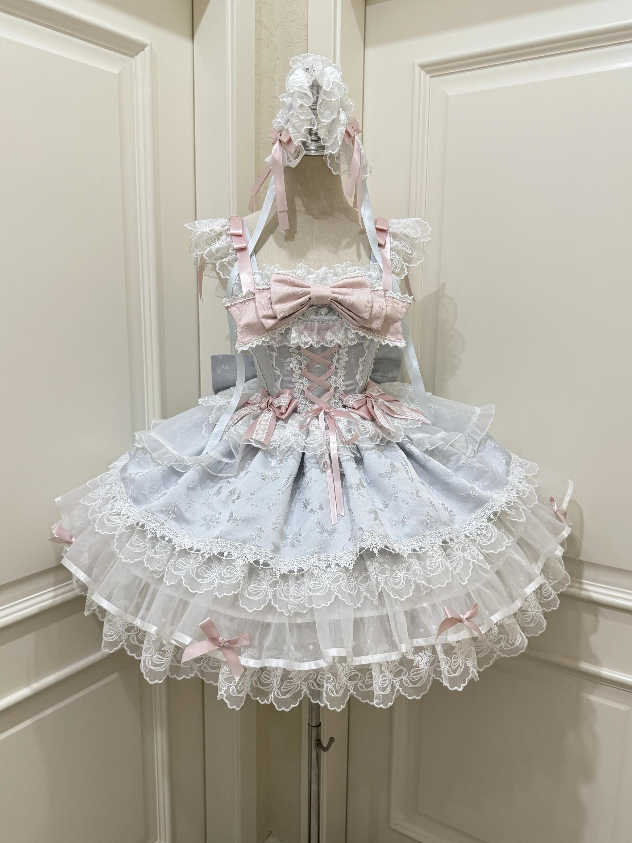 Fleeting Isle - Sweet Lolita Ballet Style JSK Dress - image 1