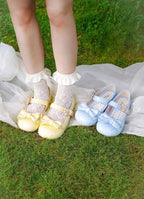 Hug Bear - Sweet Lolita Heel Shoes Bear Metal Buckle Bow Shoes - image 23