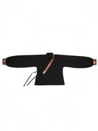 Black and Red Chinoiserie Shirt Pants and Outerwear Set - image 6