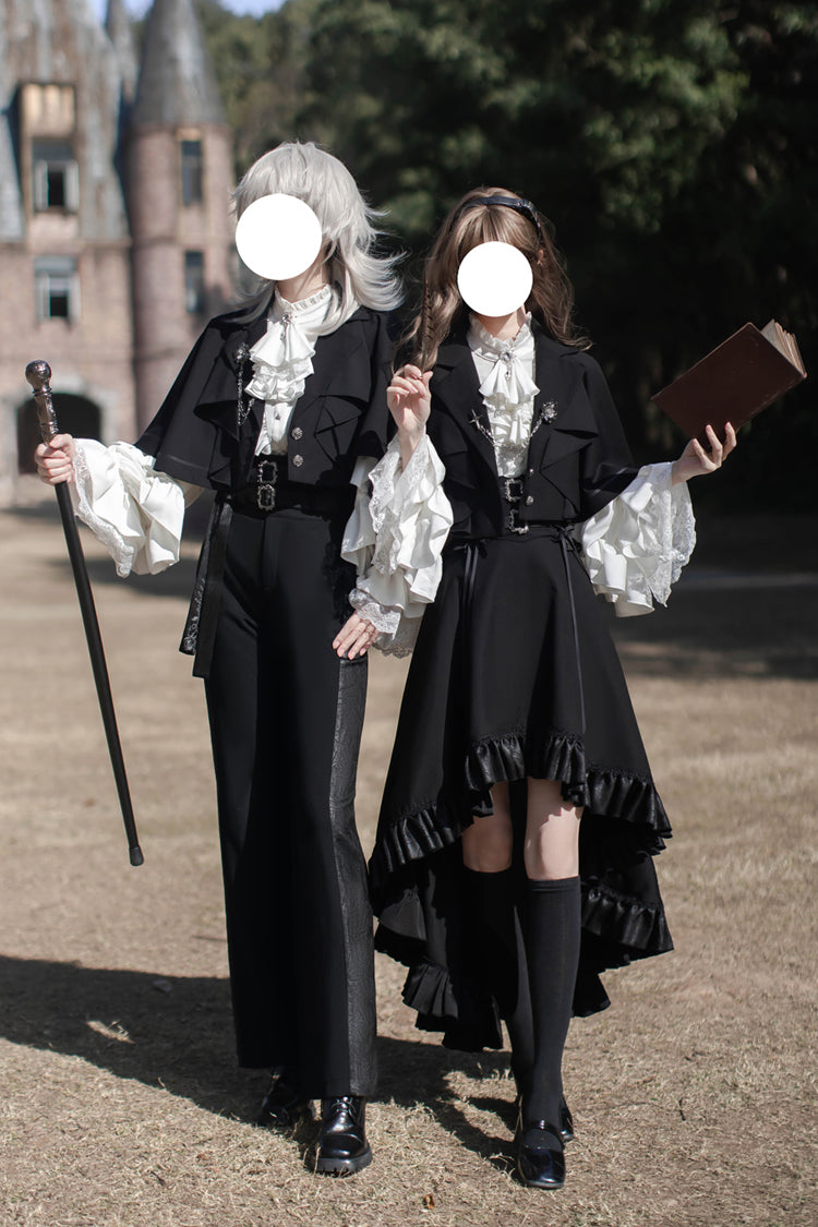 Black Day and Night Song Ouji Gothic Lolita Skirt and Blouse - image 12
