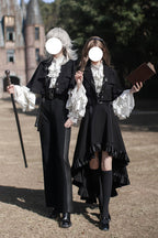Black Day and Night Song Ouji Gothic Lolita Skirt and Blouse - image 12