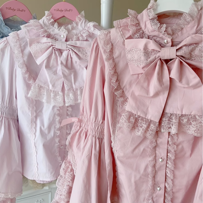 Liliya's Secrets Cotton Lolita Princess Sleeve Blouse - image 15