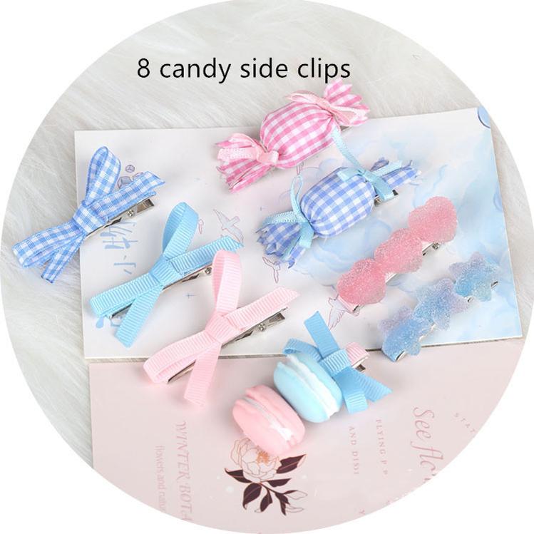 Pink and Blue Sweet Lolita Bow Headwear - image 6