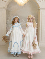 Lilian Classic Lolita Doll-Like OP Dress and Bunny Ear Hairband - image 9