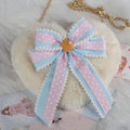 Pink and Blue Sweet Lolita Bow Headwear - image 29