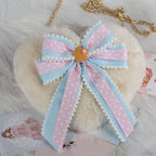 Pink and Blue Sweet Lolita Bow Headwear - image 29