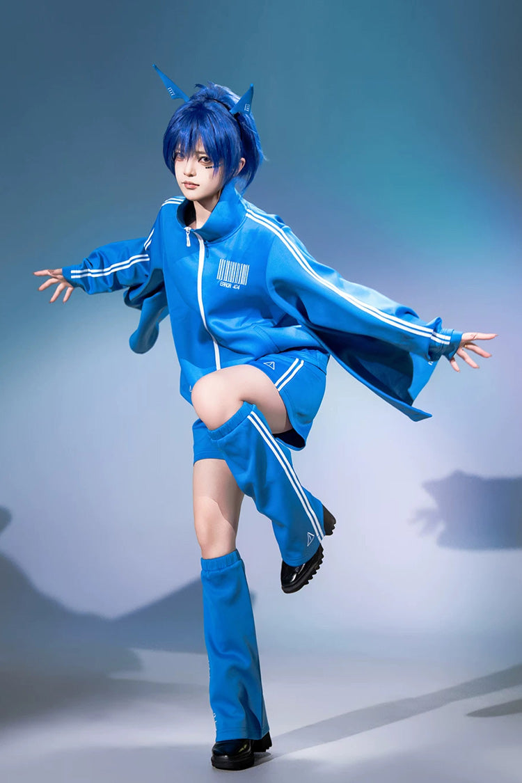 Network Error Gothic Ouji Coat, Shorts and Leg Sleeves Collection - image 6