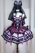 Purple Jasmine Rain Sweet Lolita JSK Dress - image 1
