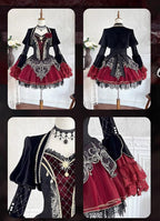 Blood Feast - Gothic Lolita JSK Suit Daily Goth Dress - image 12