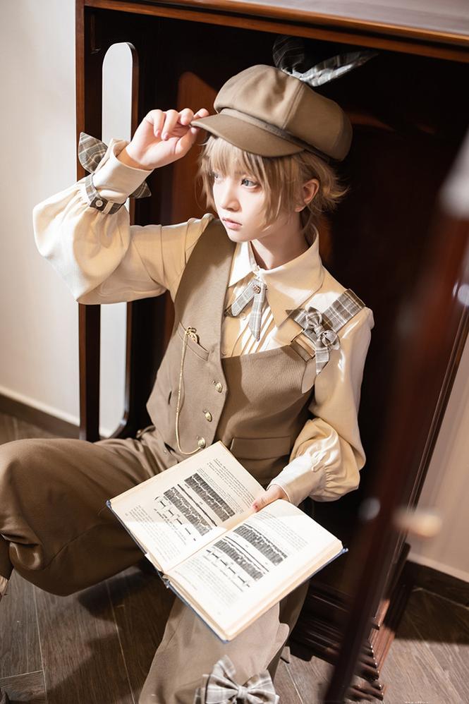 Secret Morning Post Coffee Retro Ouji Vest Set - image 9