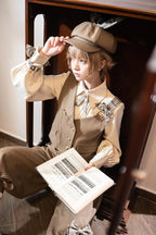 Secret Morning Post Coffee Retro Ouji Vest Set - image 9