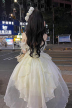Cindy Rose Sweet Elegant Lolita JSK Dress in 2 Colors and 2 Lengths - image 5