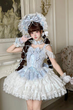 Blue Pearl Ballet Sweet Lolita JSK Dress - image 2