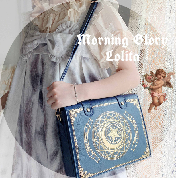 The Star-Moon Grimoire - Sweet Lolita Crossbody Bag - image 14