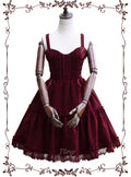 Garden Waltz 1.0 Burgundy Autumn Winter Lolita JSK - image 1