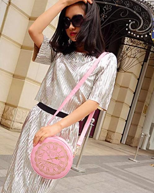 Alice Clock - Kawaii Lolita Shoulder Bag Round Lolita Crossbody Bag - image 20