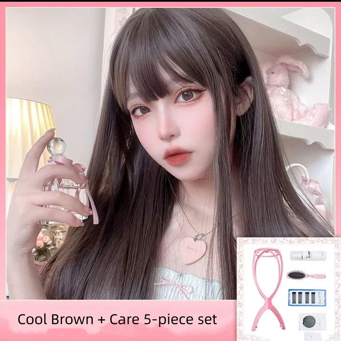Elegant Lolita Wig Long Straight Wigs - image 21
