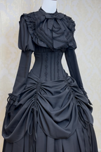 Immortal Bird Black Gothic Lolita Blouse SK Set - image 4