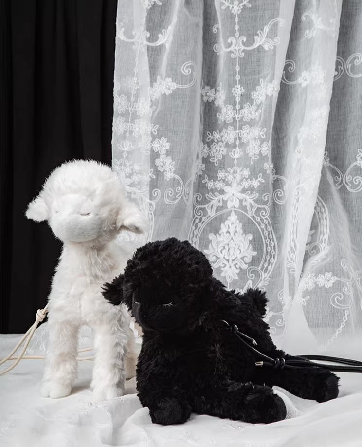 Plush Kawaii Lolita Bag, Lamb Shaped - image 4