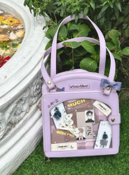 Kawaii Lolita Checkered Itabag Multicolors - image 8
