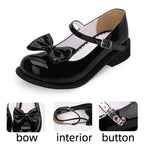 Sweet Lolita Round-tow Lolita Shoes Multicolors - image 8