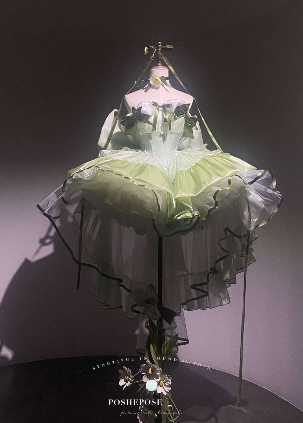 POSHEPOSE - Lily Aquarelle Dress - POSHEPOSE image 6
