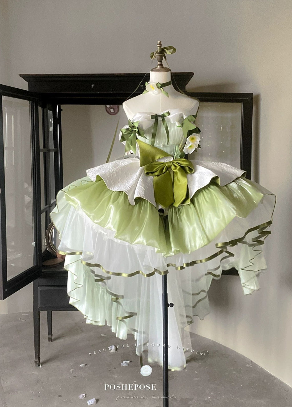 POSHEPOSE - Lily Aquarelle Dress - POSHEPOSE image 1