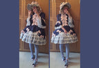 Lace Printed Bow 80D Lolita Tights Multicolors - image 20