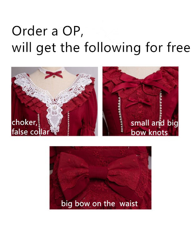 The Dawn Song - Plus Size Lolita Elegant OP Dress - image 27