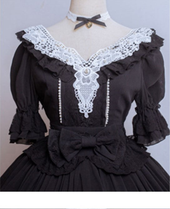 The Dawn Song - Plus Size Lolita Elegant OP Dress - image 15
